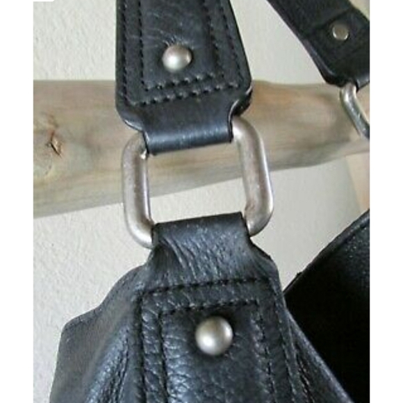 Genuine Leather Kooba Hobo Shoulder Bag - Picture 5 of 5